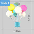 Balloon Ceiling Chandelier for Kids Room, Bedroom, Living Room, Nursery - Indoor Art Decor