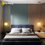 Crystal Ball Pendant Chandelier for Bedroom Bar Deco