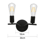 LED Multihead Mirror Wall Lamp – Vintage Decorative Indoor Lighting