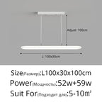 Nordic Pendant Light Black White Track Fixture for Kitchen Dining Room by Afralia™.