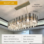 Modern Luxury Crystal Chandelier for Home Decor