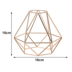 Geometric Metal Light Cage Cover Pendant Lampshade