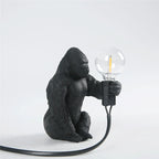 Nordic King Kong Resin Floor Lamp: Modern, Customizable LED Animal Light