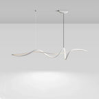 Aluminum LED Chandelier: Modern Dining Island Light for Stylish Indoor Decoration