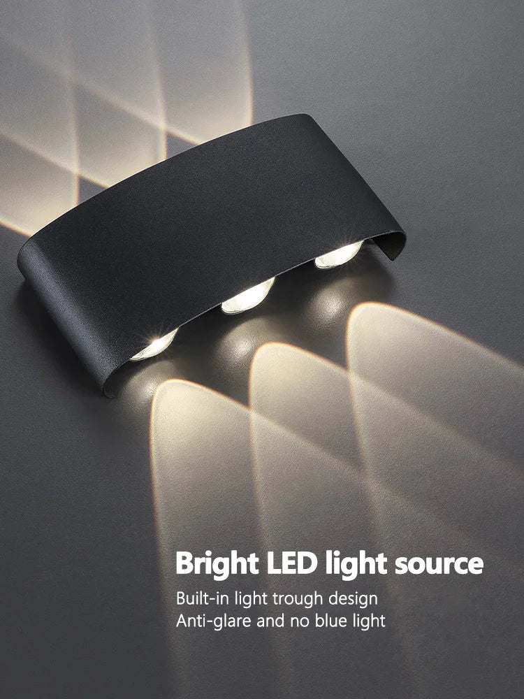 LED Modern Minimalist Wall Lamp for Bedroom, Living Room, Aisle