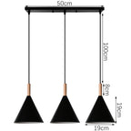 Nordic Retro LED Pendant Chandelier for Modern Home Lighting