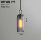 Glass Ball Pendant Light Fixture for Kitchen Dining Room Bedroom - Modern Hanging Lamp Luminaire Home Decor Lighting