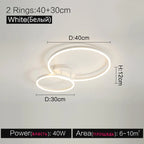 Ceiling Lamp Set for Bedroom, Study & Modern Atmosphere