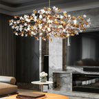 Copper Branch Pendant Chandelier for Luxury Living Room & Restaurant