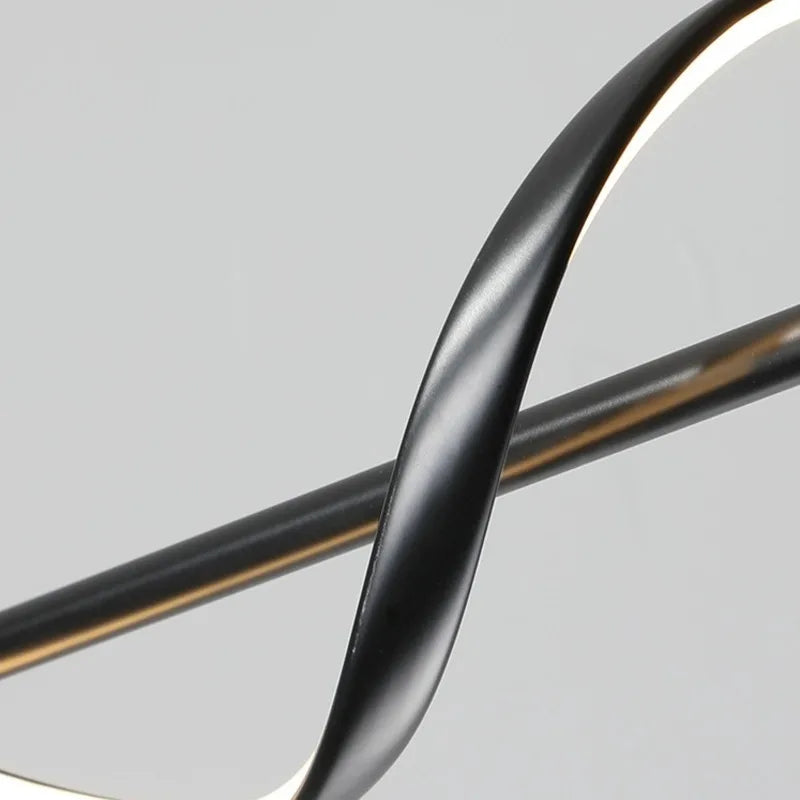 Modern Pendant Lighting 120cm Black Gold Gray White Fixture for Living Room and Kitchen