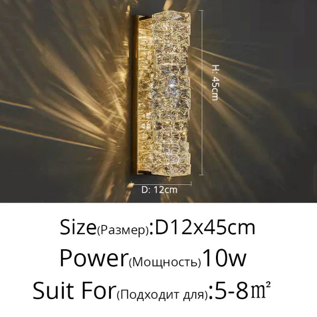 Luxury Crystal Pendant Light for Dining Room, Bar, and Restaurant