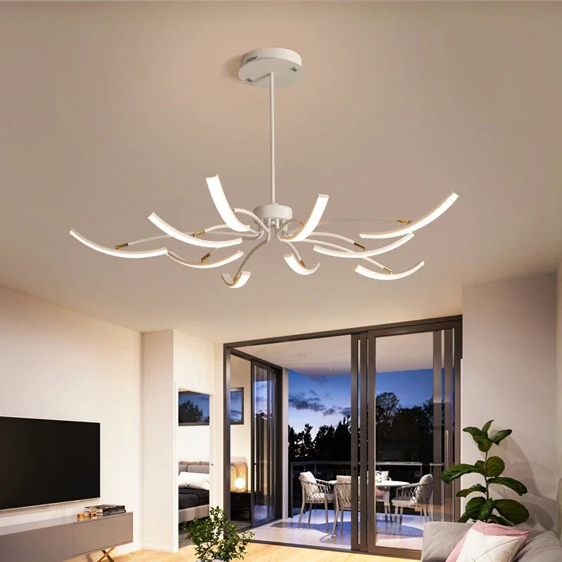 LED Chandeliers for Modern Living Room Bedroom Study Kitchen Lighting