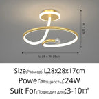 Modern LED Ceiling Chandelier for Home Decor Lighting Fixture