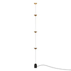 Cone Design Art Iron Hanging Cable Floor Lamp
