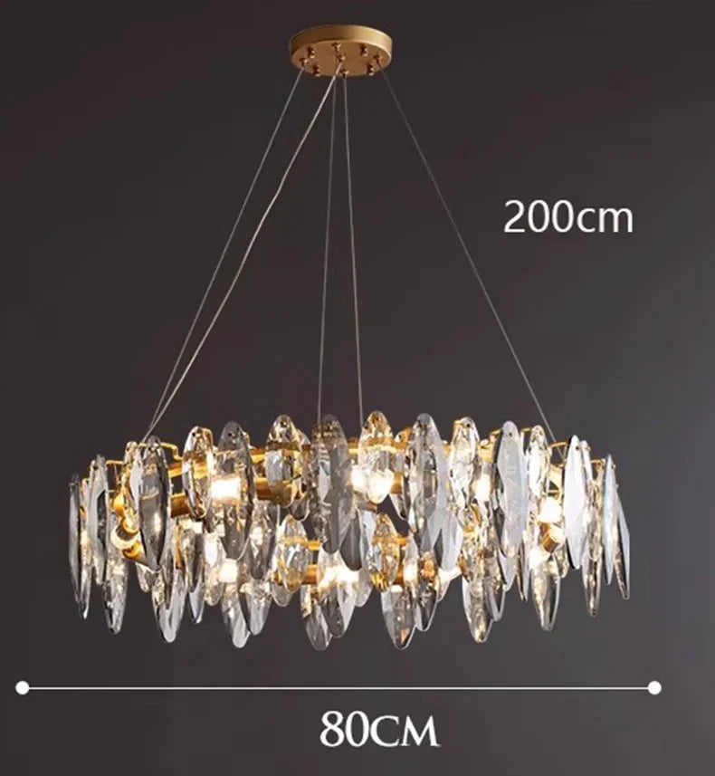 LED Chandeliers: Modern Home Decor Pendant Light Lamps for Living Room & Dining Room