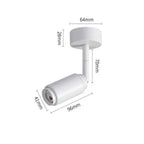 Adjustable Beam LED Ceiling Lamp with Multi-Angle Track Lighting