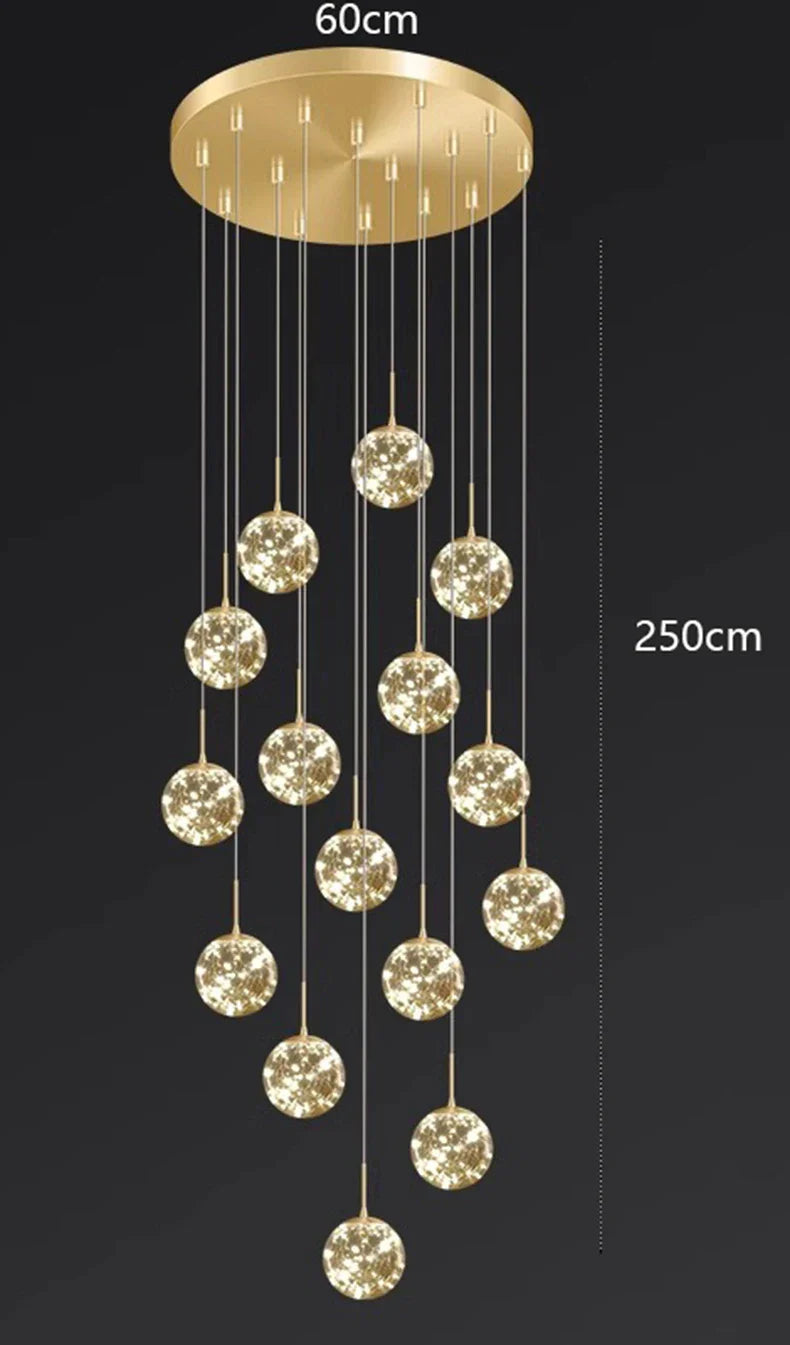 LED Pendant Chandeliers for Modern Home Decor and Indoor Lighting