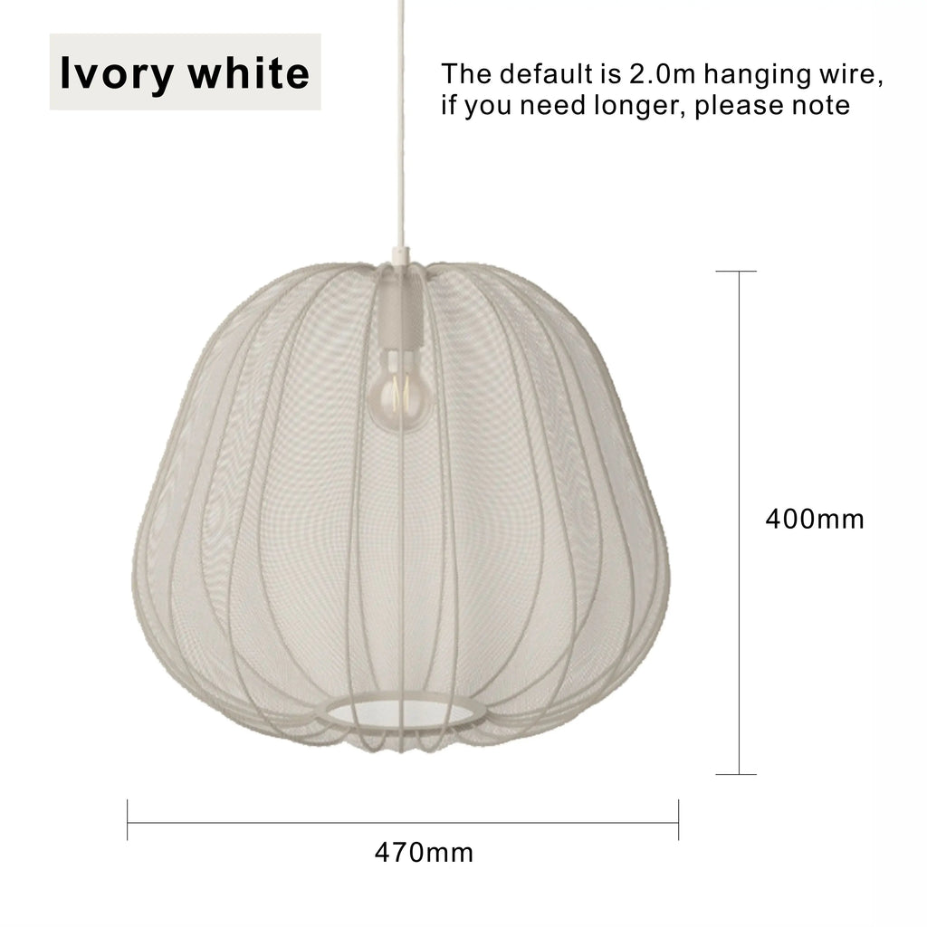 Silk Lantern Pendant Lamp for Living Room, Bedroom, and Restaurant