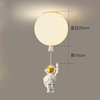 Astronaut Space Ball Ceiling Lamp for Kids Room or Corridor