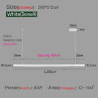 LED Chandelier for Modern Nordic Minimalist Style Dining Room and Kitchen