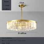 Cloud Mist Crystal Chandelier for Home Hotel Stainless Steel Pendant Lamp
