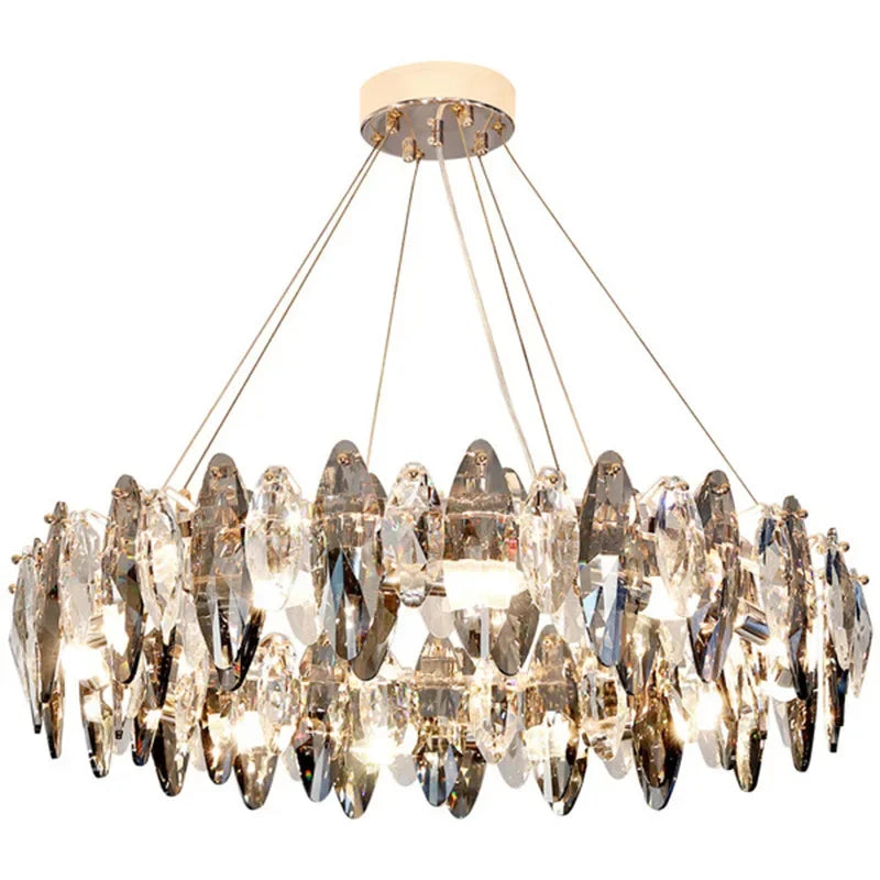 Luxury Diamond Crystal Chandelier for Dinning and Living Room Decor