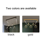 LED Dining Chandelier: Modern Pendant Light for Home Decor & Bar Counter