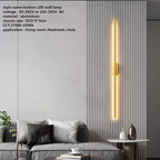 Linear Tube LED Wall Lamp for Modern Interior Decor