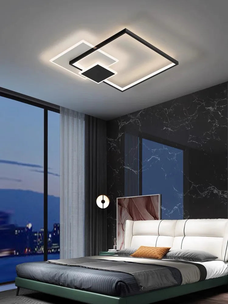 Modern LED Chandeliers Ceiling Lights Living Dining Bedroom Indoor Lighting