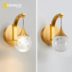 Crystal LED Wall Sconce for Elegant Home Décor
