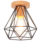 Vintage Iron Ceiling Light for Bedroom, Kitchen, Living Room