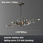 Modern Dimmable Chandelier Pendant Light for Dining Room, Living Room, Kitchen Island