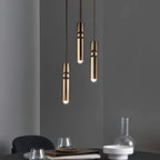 Modern Nordic Villa GU10 Pendant Lights Gold/Chrome/Black Metal Indoor Fixtures