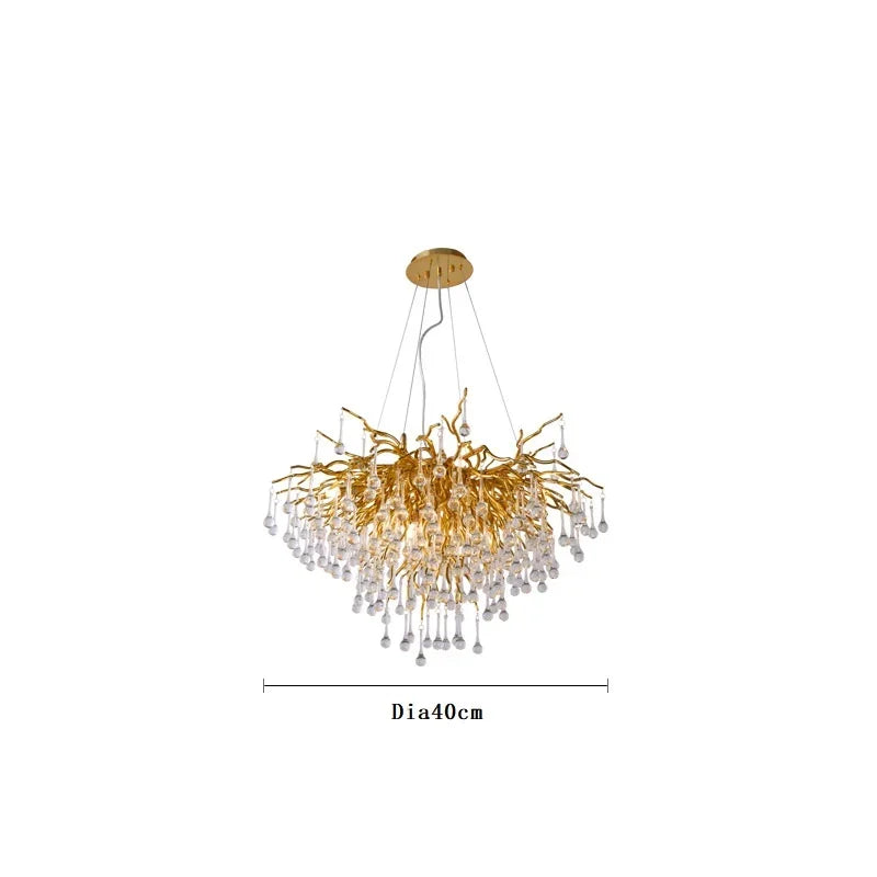 Crystal Ceiling Chandelier: Modern Luxury for Living, Dining, Bedroom, Hotel, Hall Décor