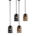 Glass LED Chandelier for Bedroom Dining Room Bar Office Eco-Friendly Nordic Design