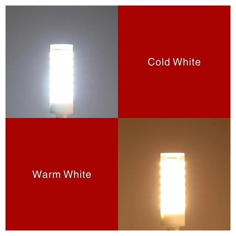 LED Corn Bulb 10pcs 220V G4 G9 E14 SMD2835 No Flicker Chandelier Light