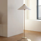 Wabi Sabi Rattan LED Floor Lamp by Tynell: Minimalist Bedroom Standing Light