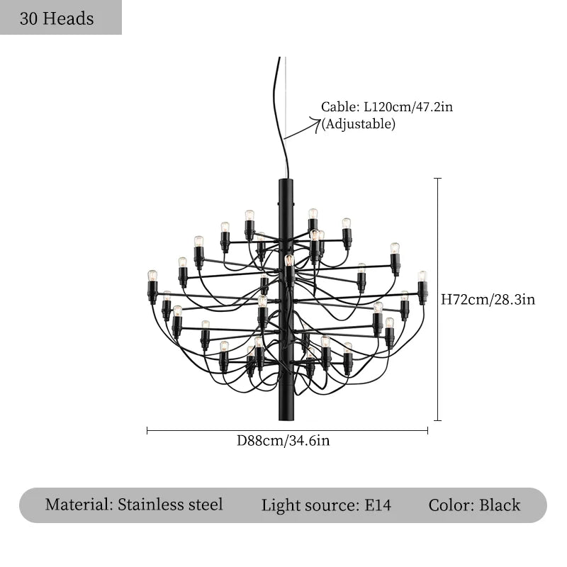 Modern LED Ceiling Chandelier for Luxury Home Decor