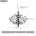 Modern LED Ceiling Chandelier for Luxury Home Decor