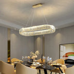 Crystal Pendant Chandelier: Modern Luxury LED Ceiling Light Fixture