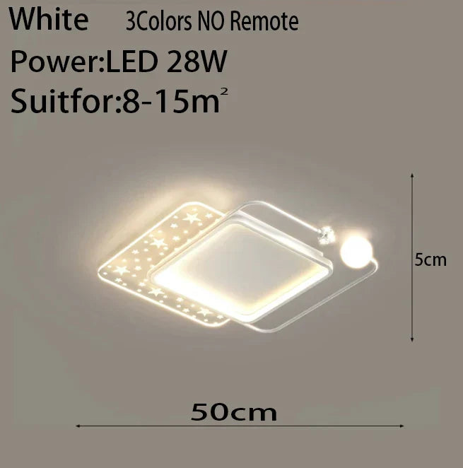 Luxury LED Ceiling Chandelier for Modern Bedroom & Living Room