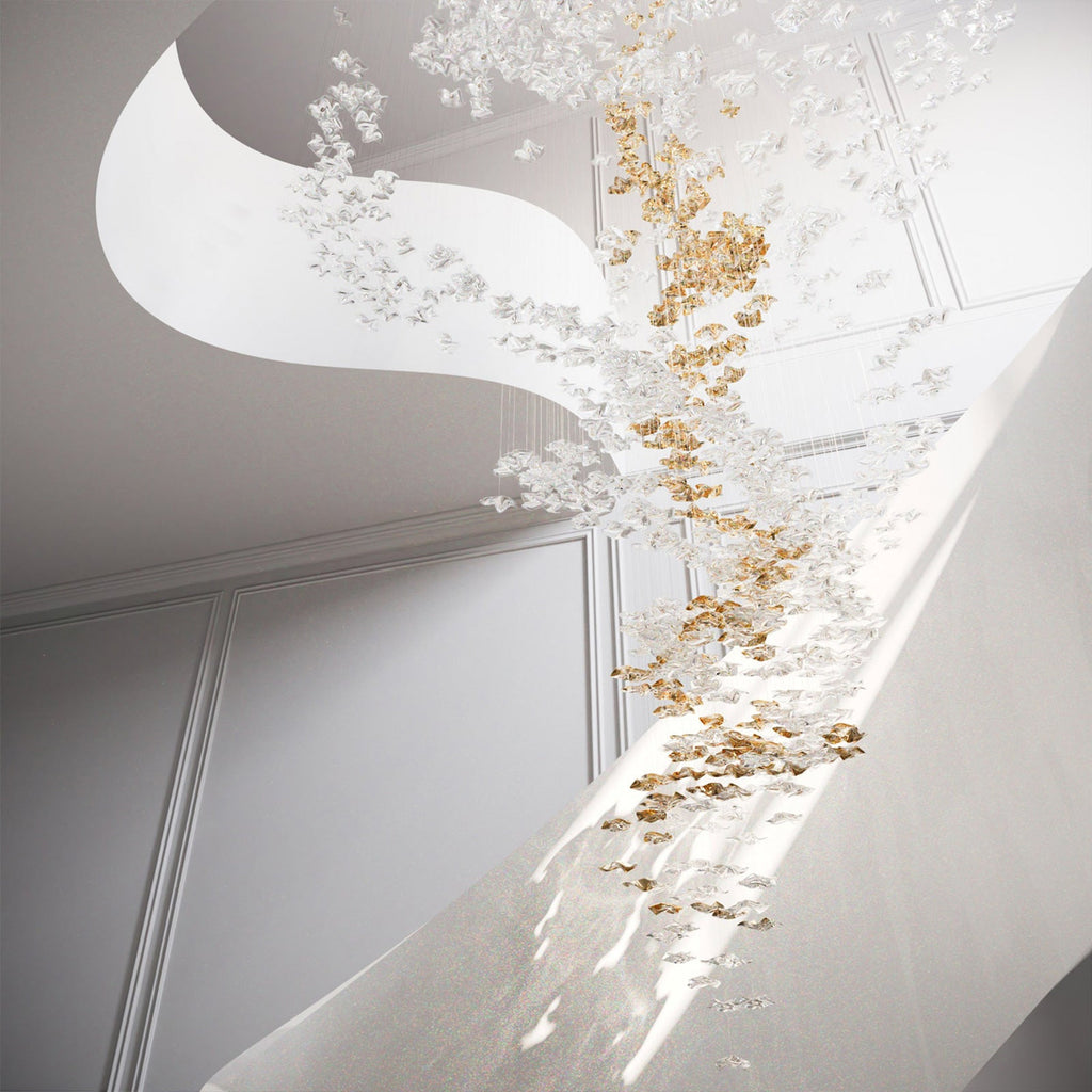 Tidal Art Glass Pendants Lamp