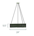 Sarella Pendant, 3-Light, Polished Stainless Steel, Clear Heritage Crystal, 5"W (RS8341N-401H 1HZXH0)