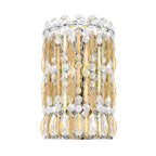 Sarella Wall Sconce, 2-Light, Heirloom Gold, Clear Swarovski Crystal, 11"H (RS8333N-22S 1HWXR3)