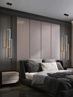 Modern Rectangle LED Pendant Chandelier Luminaire for Home Decor and Lighting