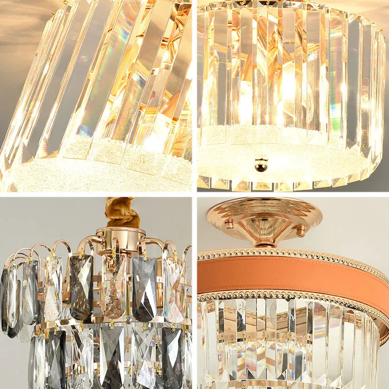 Crystal LED Ceiling Chandelier for Home Decor