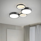 Modern Circles LED Ceiling Light for Living Room Bedroom