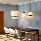 Wabi Sabi Rice Paper Chandelier Pendant Lamps | Japan Style LED Ceiling Light