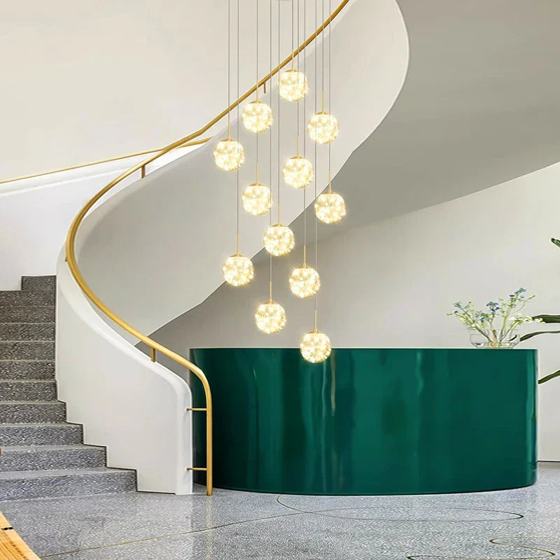 Nordic Dining Pendant Light Chandelier for Indoor Living Room Decor