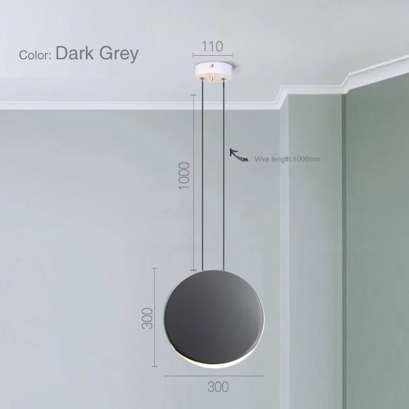 Crescent Moon Chandelier for Dining Room, Coffee Shop, Kitchen Island, and Bar